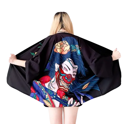 Veste Kimono Long Femme | NAGORIE