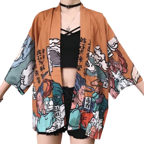 Veste Style Kimono Design